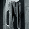 CANDE ARCHIVE DROP Pantalone Cavallo Basso Oversize Cold Dyed + Venatura