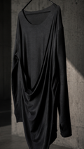 CANDE ARCHIVE DROP Draped Long T-Shirt